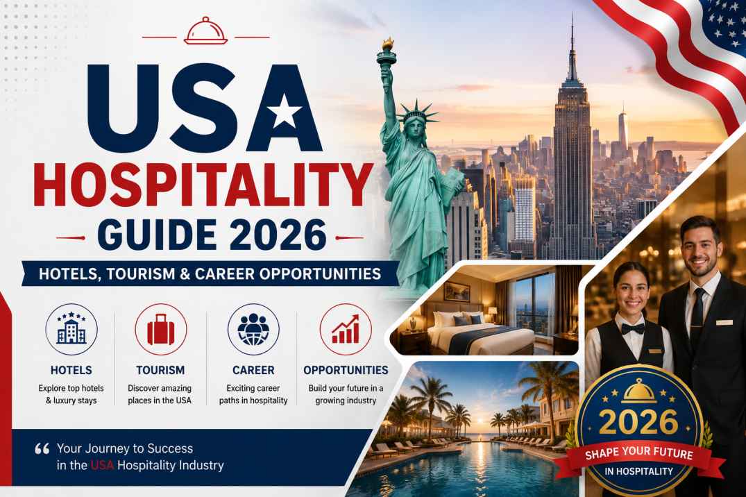 USA Hospitality Guide 2026: Hotels, Tourism & Career Opportunities