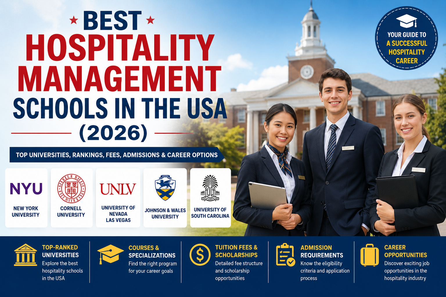 Best Hospitality Management Schools in the USA (2026)